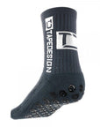 360Football Dunkelgrau Tapedesign Socken