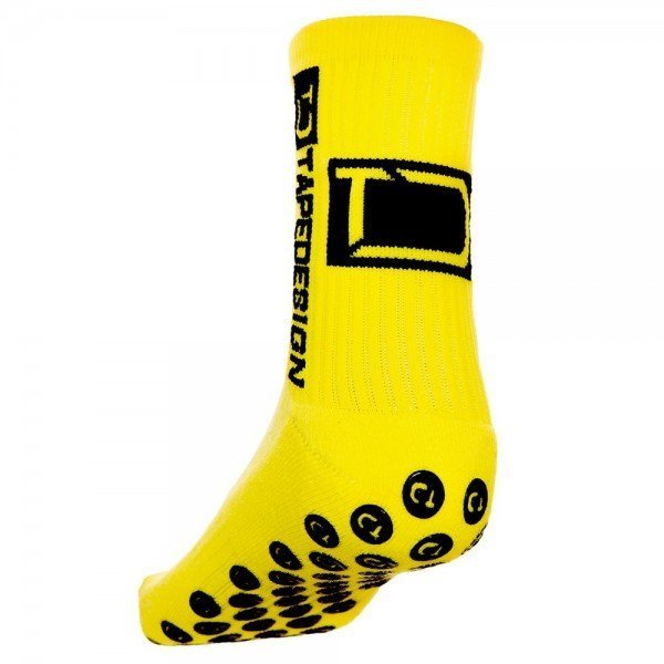 Gelbe Tapedesign Socken