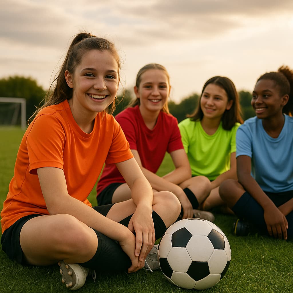 Em 2025 Mädchen Fussball Frauen