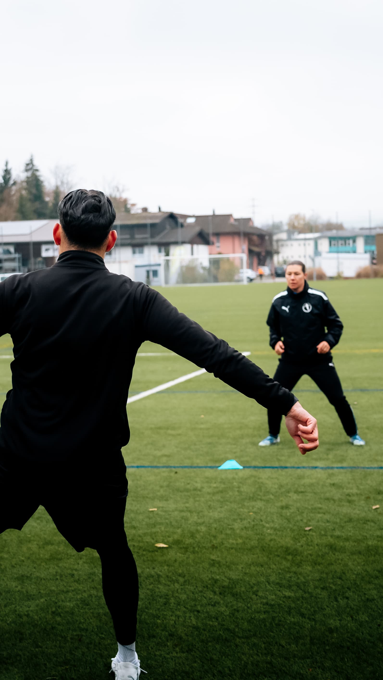 Fussballtraining Mädchen