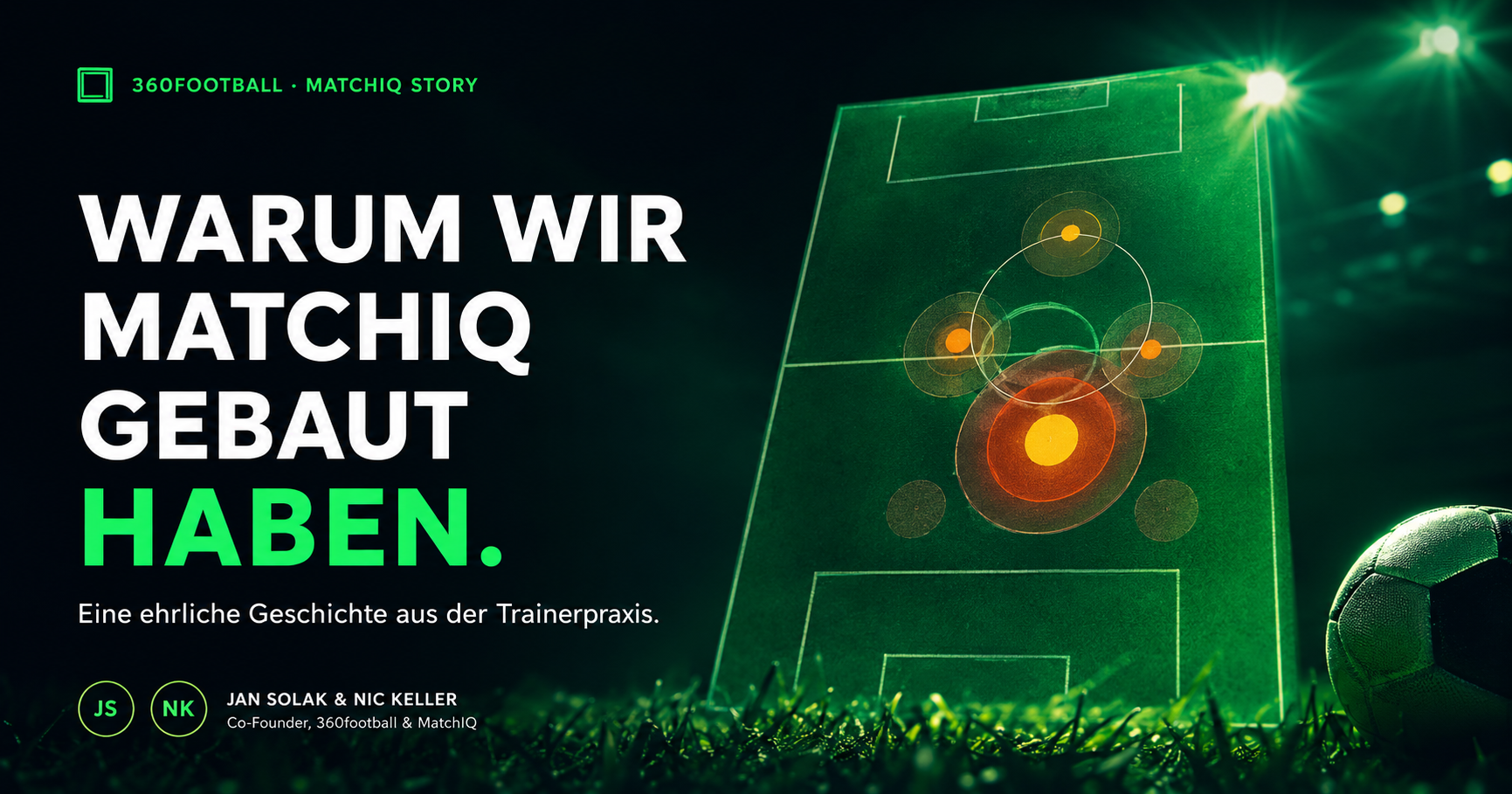 Spielanalyse Tool für Fussballer MatchIQ