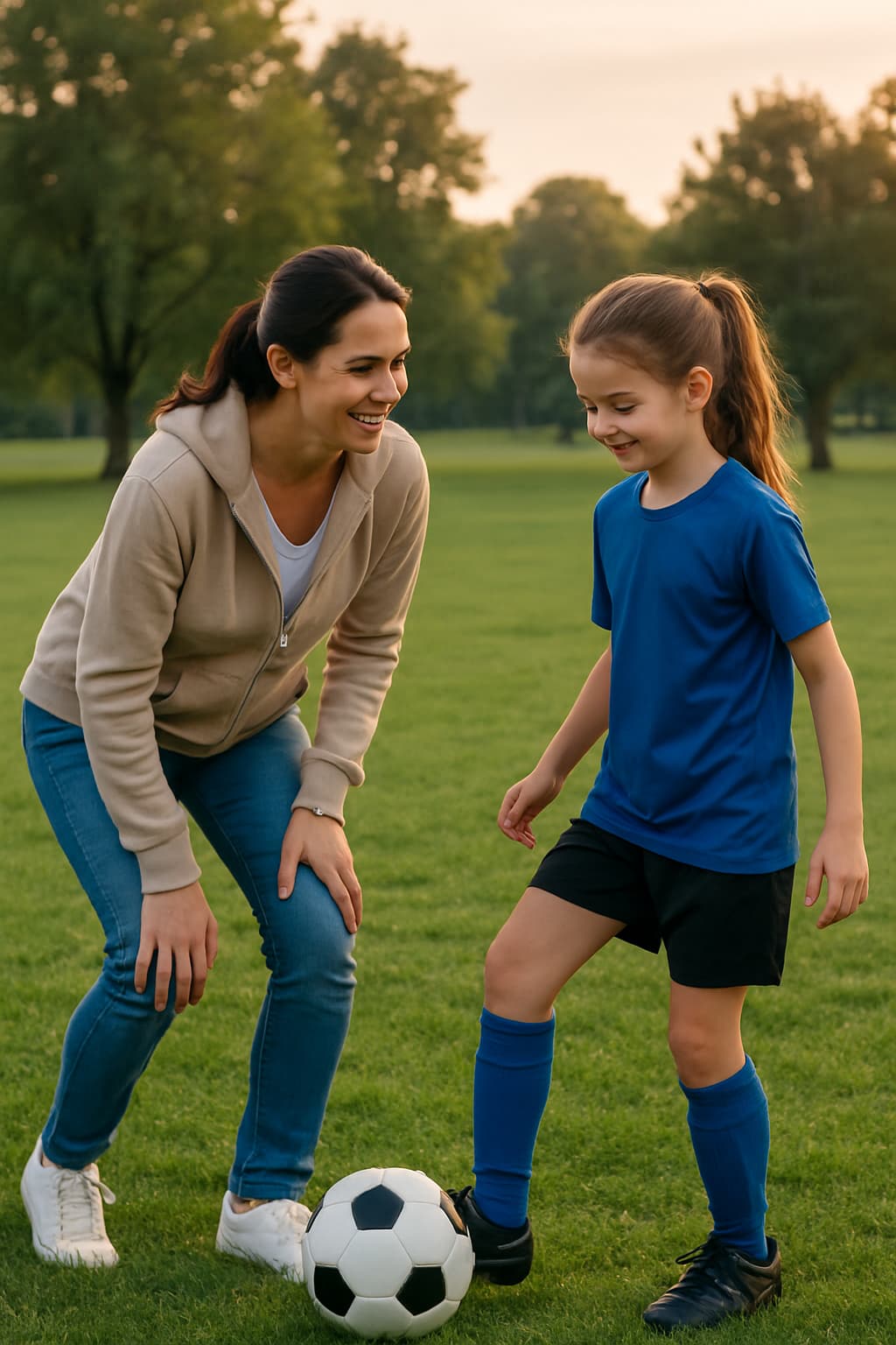 Als Eltern Mädchen fördern Fussball
