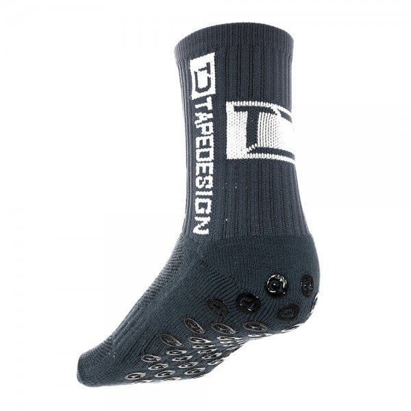 360Football Dunkelgrau Tapedesign Socken
