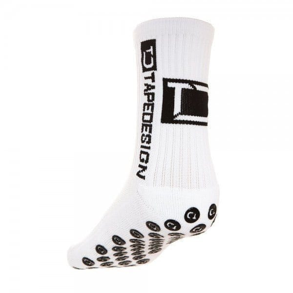 360Football Weiss Tapedesign Socken