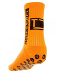 Orange Tapedesign Socken